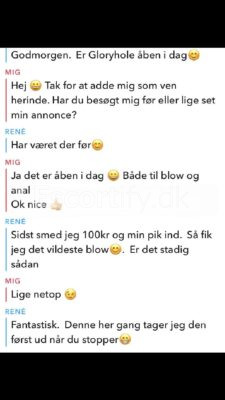 Åben !!  Glory hole / blowjob /anal - Tlf 29402175 - Faxe Ladeplads